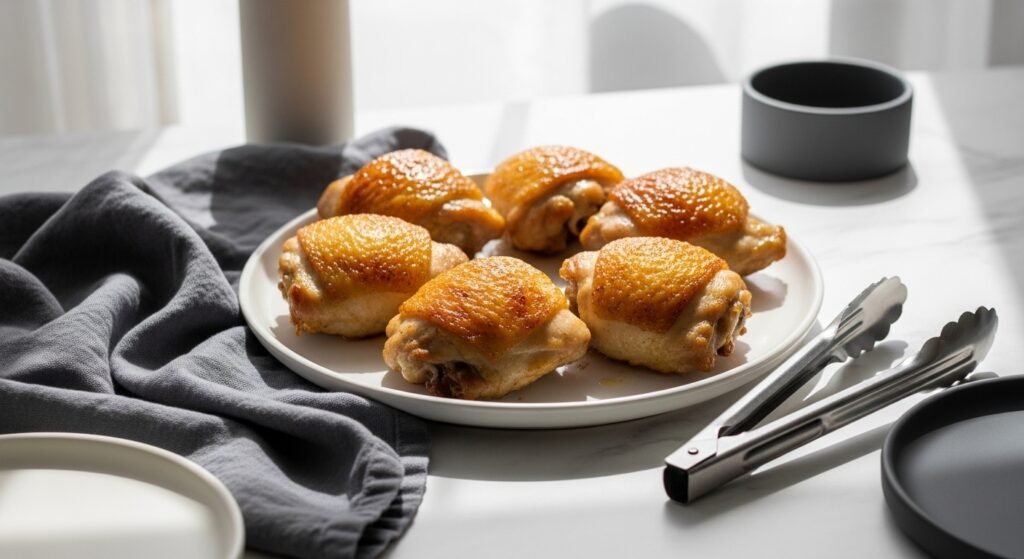 How to Make Baked Chicken Thighs That Are Crispy on the Outside and Juicy on the Inside