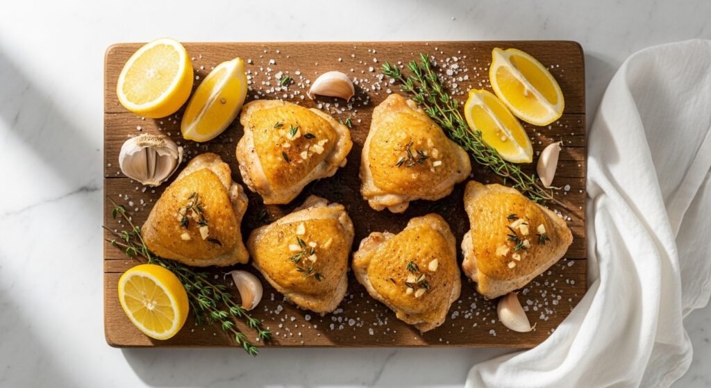 30 Unique Lemon Garlic Chicken Thighs Recipes That Are Bright Zesty and Bursting with Fresh Flavor