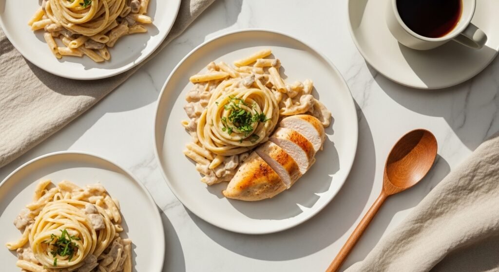 How to Make Chicken Alfredo from Scratch for the Creamiest Most Indulgent Pasta Ever