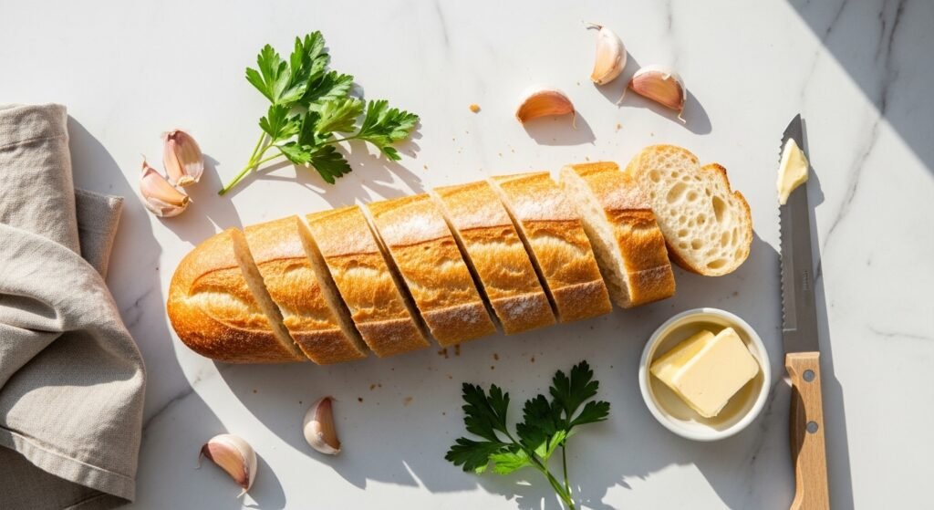 How to Make Garlic Bread from Scratch That Is Golden Crispy and Bursting with Garlic Butter Flavor