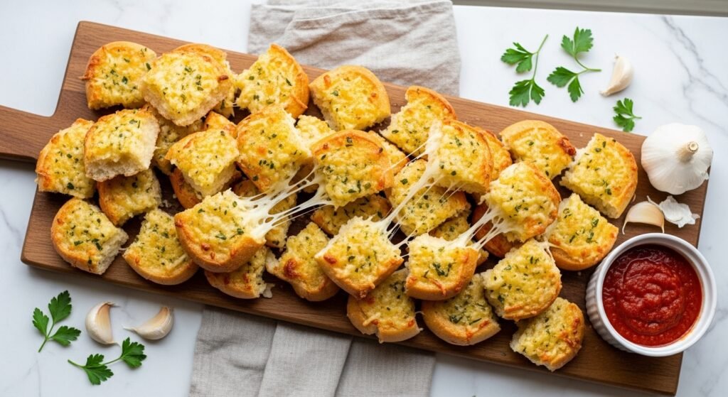 22 Gorgeous Cheesy Garlic Bread Recipes That Are Melty Gooey and Totally Addictive
