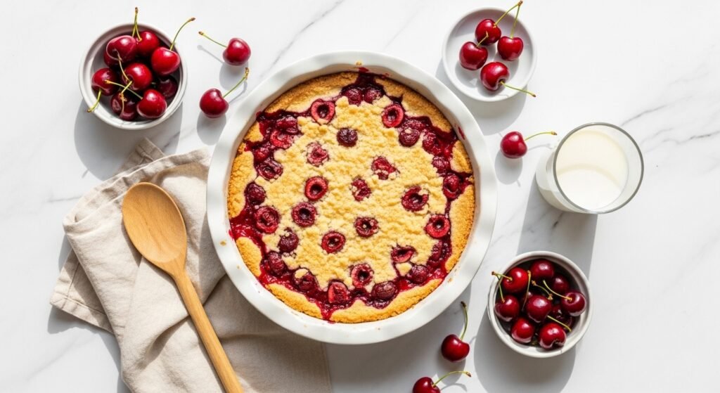 How to Make a Cherry Dump Cake That Is Sweet Tart Buttery and Ready with Minimal Effort
