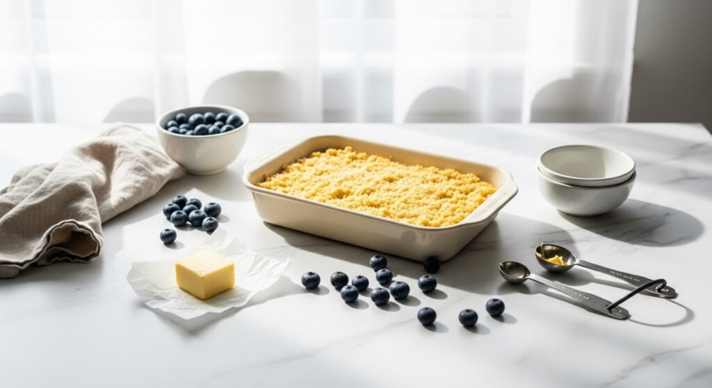 How to Make a Blueberry Dump Cake That Is Juicy Buttery and Bursting with Fresh Berry Flavor